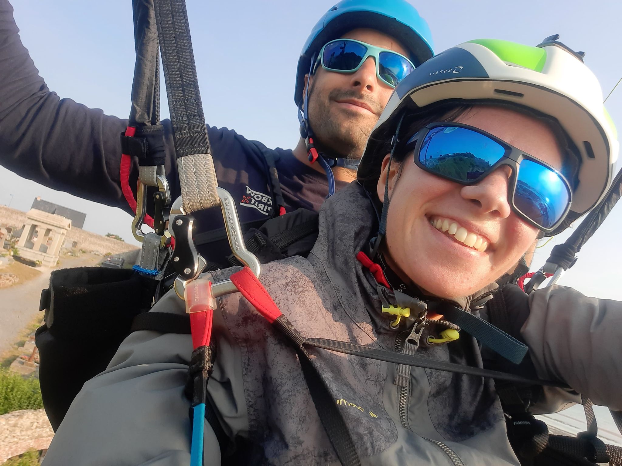 baptêmes parapente baie du mont saint michel