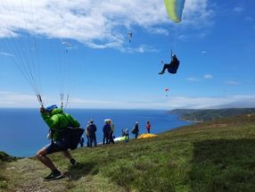 precision atterissage cotentin parapente