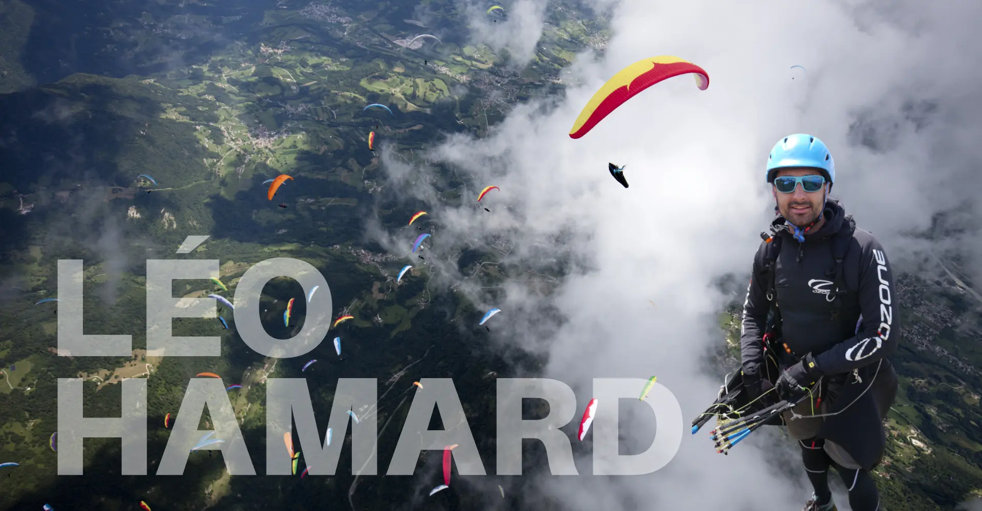 parapente dessus granville