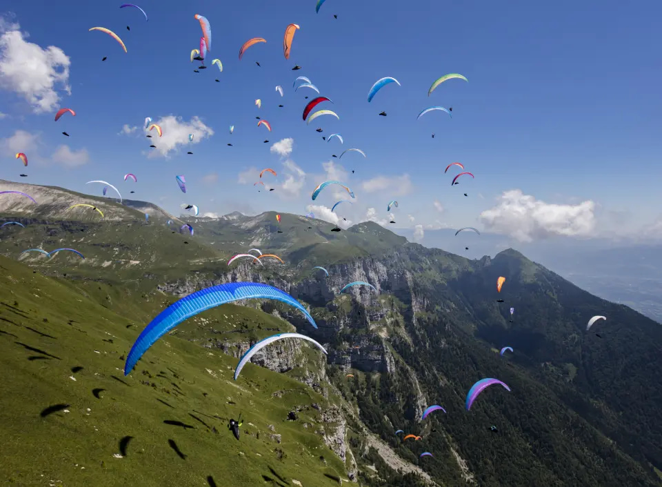 sauter parapente